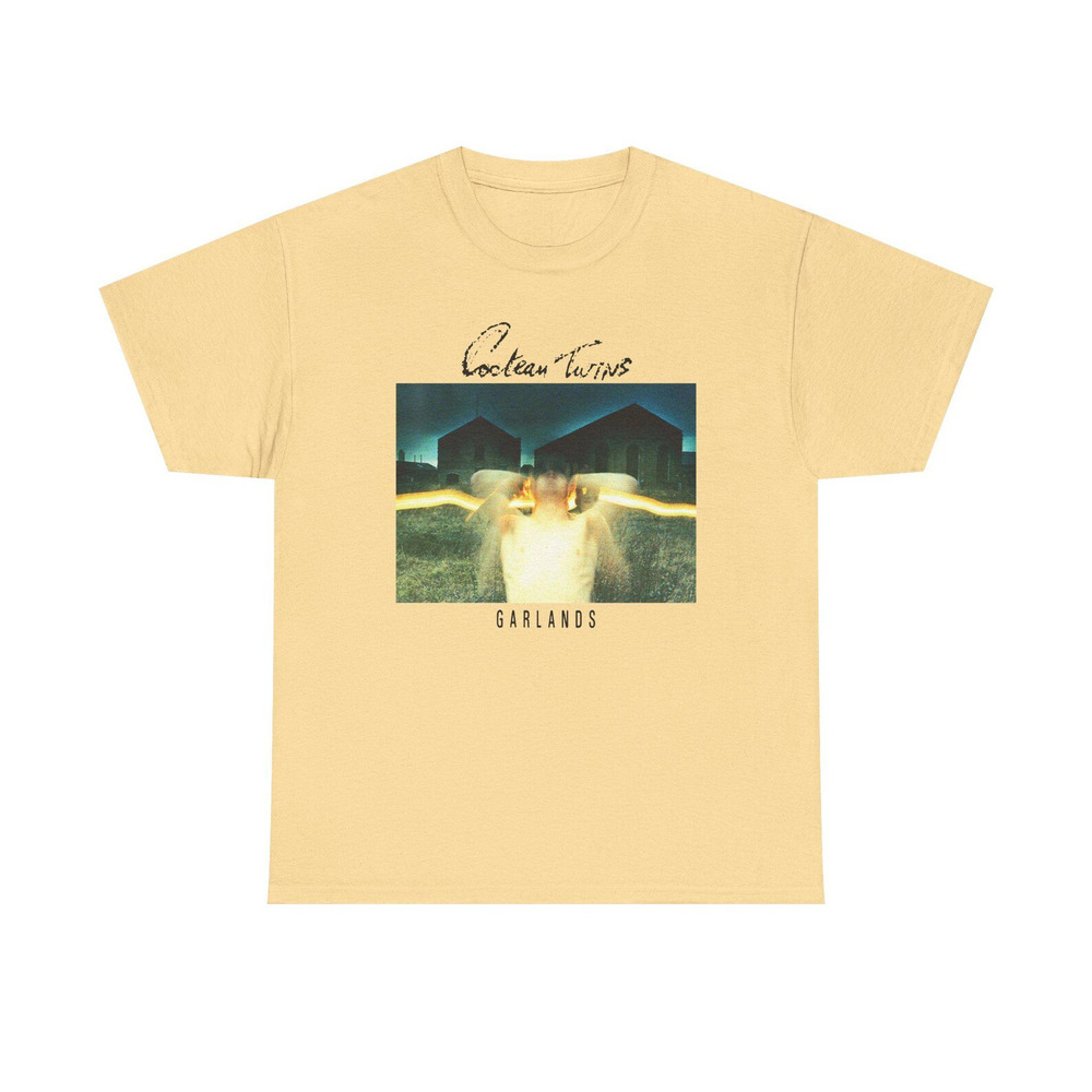 Cocteau Twins Unisex Heavy Cotton Tee Yellow Haze